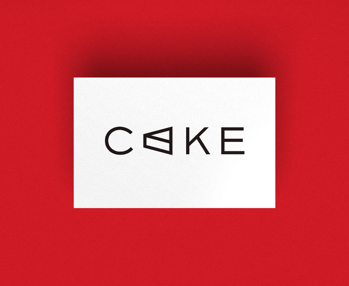 Cake logo #type #logo