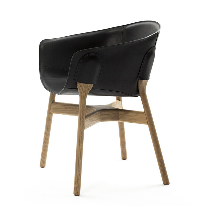 Discipline - Pocket Sessel, schwarz - Seite, Einzelabbildung #chair