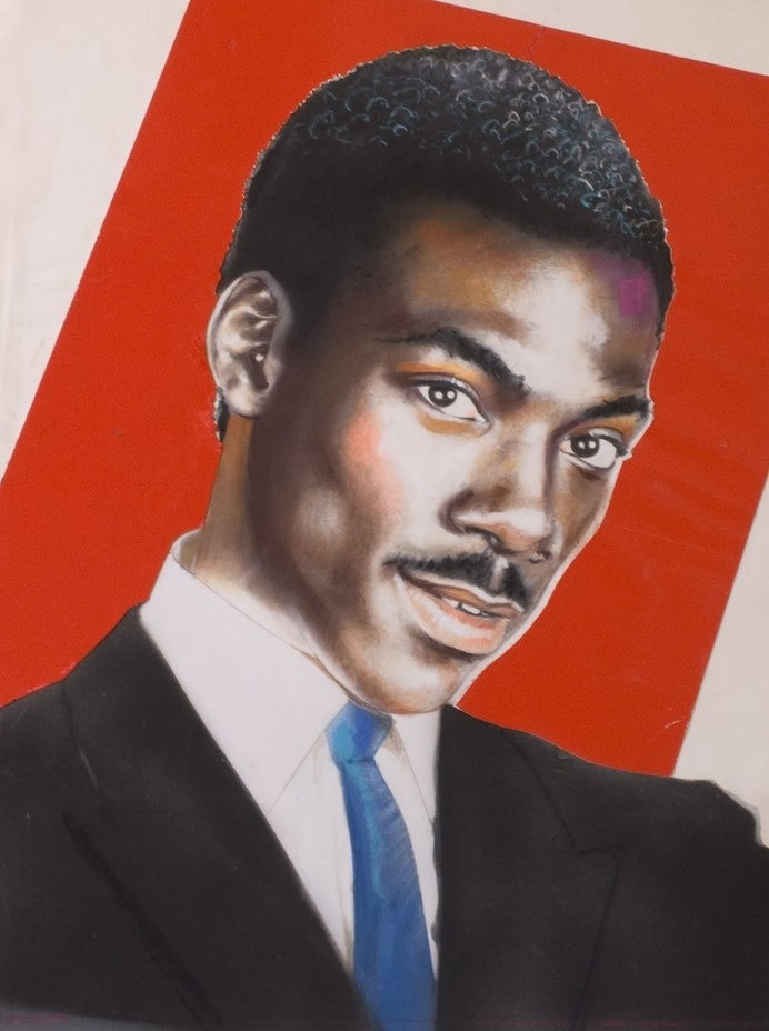 Inspirational Imagery: Richard Bernstein! #eddie #andy #interview #warhol #paint #portrait #murphy