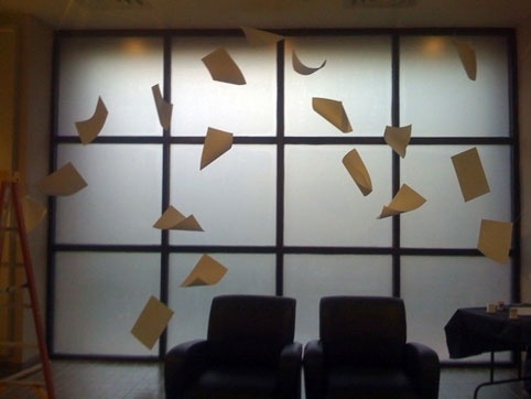 THIS IS A DESIGN PORTFOLIO : JOHN MEYER #gallery #paper #exhibit #installation