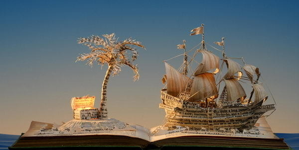 20 Cool Book Sculptures for Inspiration #sculptures #book #art