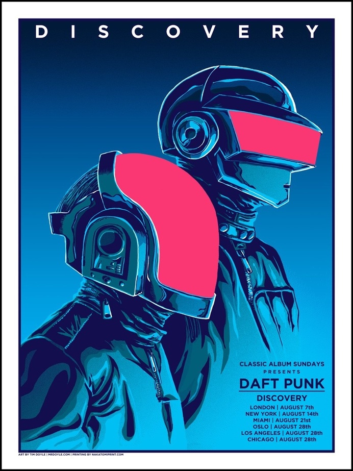 Image result for daft punk posters
