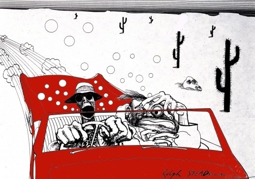 fear-and-loathing-icon-red.jpg (518×364) #ralph steadman #fear #and #loathing #in #las #vegas