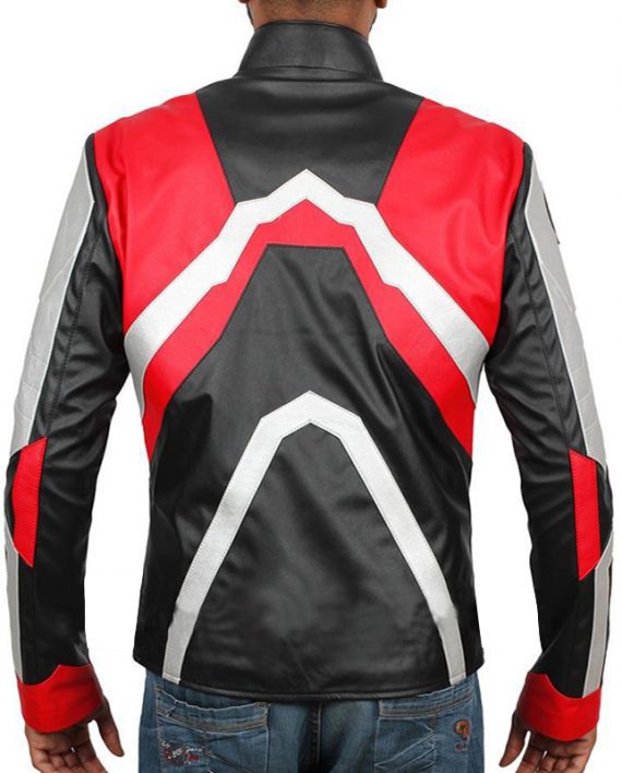 Avengers Endgame Captain America Cosplay Leather Jacket (4)