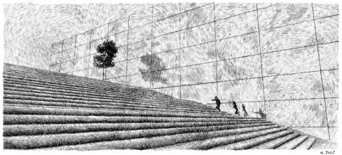 "Fingerprint" Ink Drawings by Nicolas Jolly | PICDIT #drawings #ink #white #design #black #art #drawing