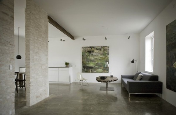 Minimalist living room #interior #house #modern #rustic #architecture #studio #art #paintings #artist