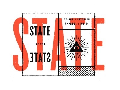 Dribbble - State of the State 2 by Nick Brue #type #lettering #brue #nick