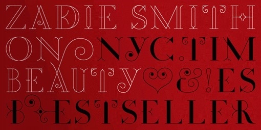 design work life » cataloging inspiration daily #zadie #typography