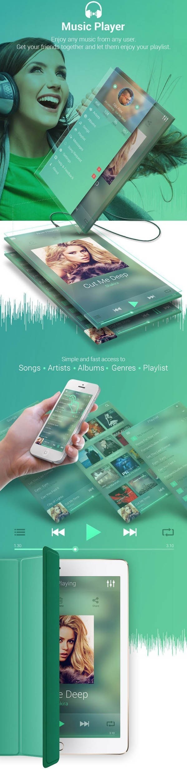 Music Player by Siju Alex