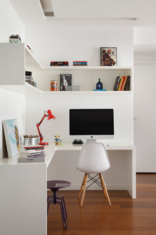 Apartamento Barra RJ / Todo Dia arquitetura #interiors #white #eames