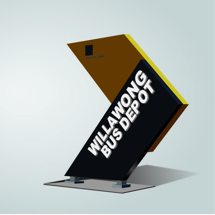 Wayfinding | Signage | Sign | Design | 休息站标识牌