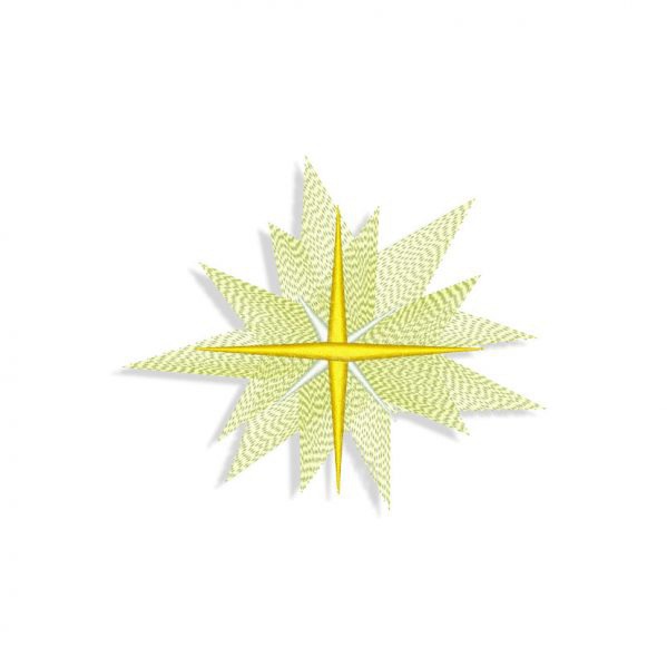 Star Embroidery design