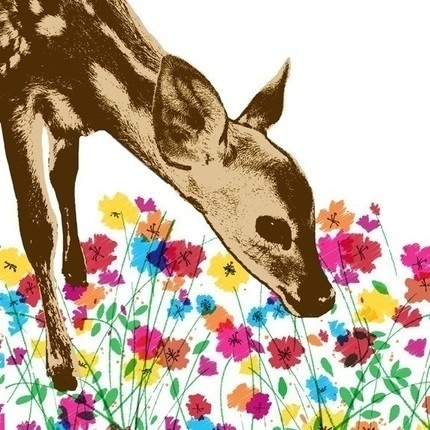 coqueterías - (via loveyourchaos) #artwork #illustration #bambi