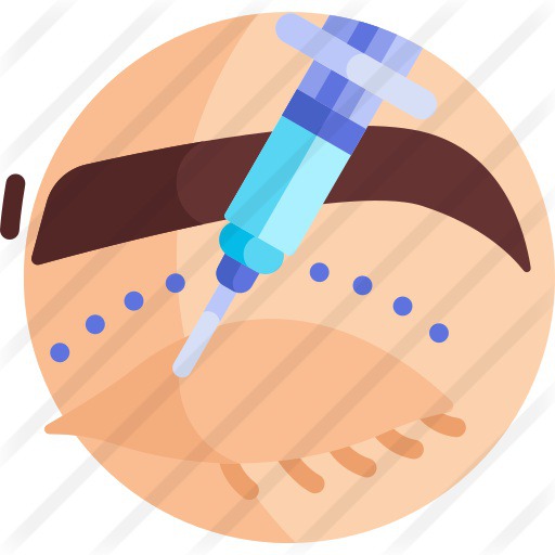 See more icon inspiration related to aesthetics, plastic surgery, healthcare and medical, surgery, surgeon, beauty, syringe, eyebrow, analysis, eye, healthcare and woman on Flaticon.
