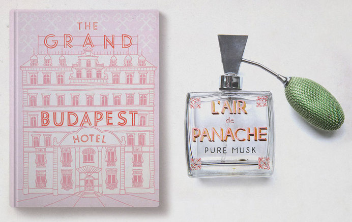 The Grand Budapest hotel graphics via www.mr-cup.com #typography #budapest