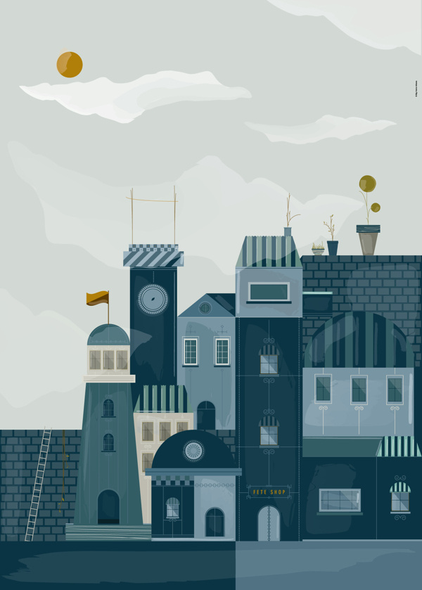 xc2xa9 Local View on Behance #illustrations