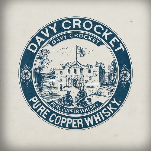 Expresh Letters Blog: Davy Crocket Whiskey #logo #label #vintage #branding
