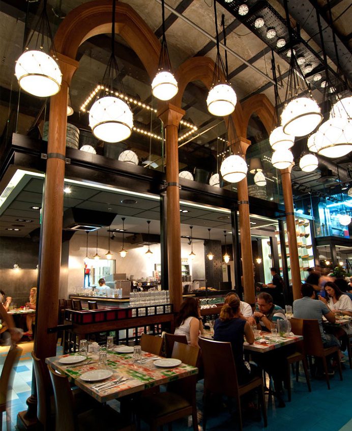 Seafood Restaurant with Elements of Arab Architecture - #restaurant, restaurant, #decor, #interior, decor, interior design