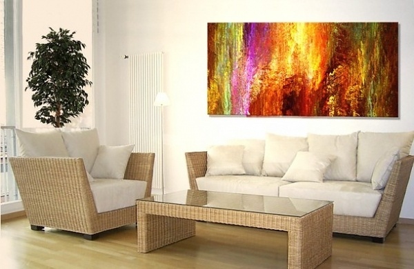 25 nonfigurative paintings – the abstract paintings in the interior #nonfigurative #abstract #painting #paintings