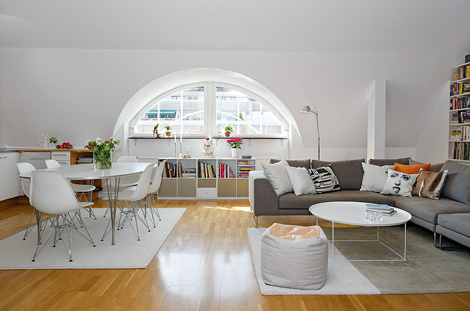 Квартира в Гётеборге #interior #living #room