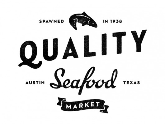 All sizes | Quality Seafood logo | Flickr - Photo Sharing! #lettering #illustration #handmade #logo #typography