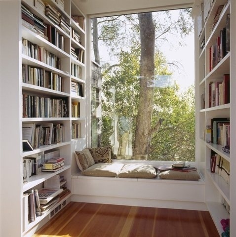 FFFFOUND! | Fancy - Artist's Studio by Safdie Rabines #relax #books #whataview