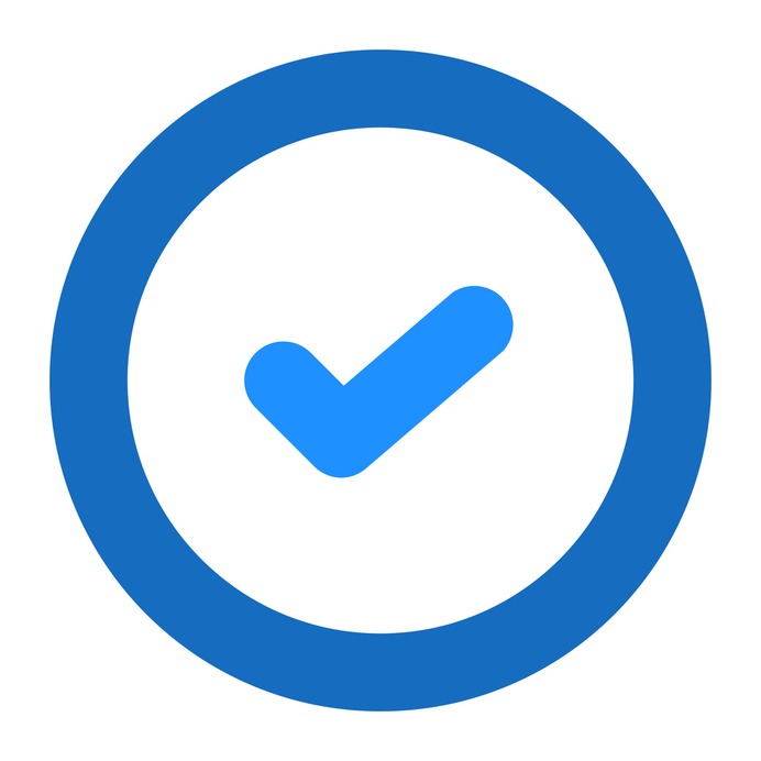 See more icon inspiration related to correct, check, mark, check mark, round, verification, approved, checked, miscellaneous, shapes and symbols and signs on Flaticon.