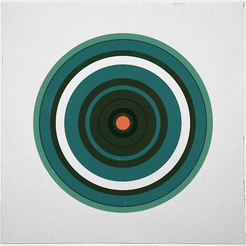 #222 Saturn – A new minimal geometric composition each day