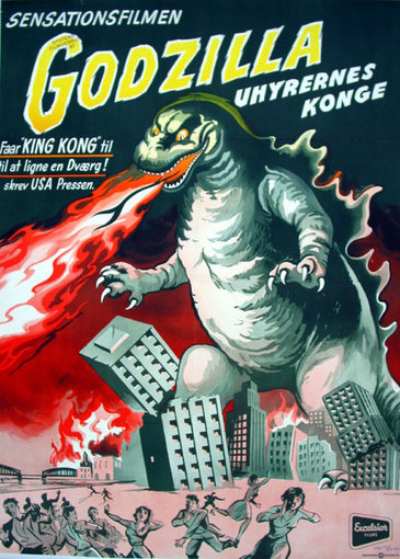 vintage #godzilla poster