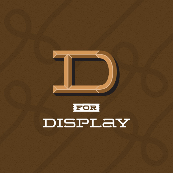 Wide Display font family on the Behance Network #type #font #gaslight