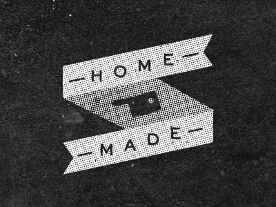 Dribbble - from home by Josh Miranda #made #banner #home #typography