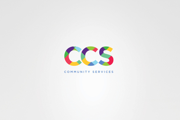 CCS Community Services #branding #direction #colors #identity #art #logo
