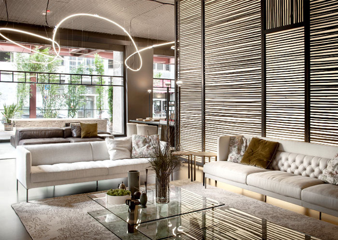 Living Divani Temporary Store at Torre Velasca Expo 2015 - sofa, #sofa #design, furniture design, seat