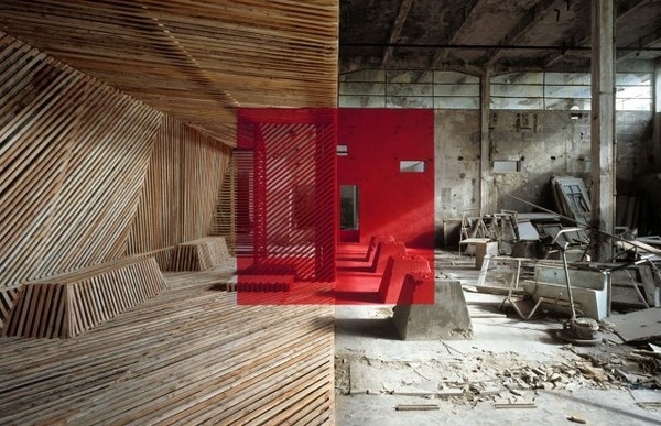 New Anamorphoses by Georges Rousse – Fubiz™ #architecture #art