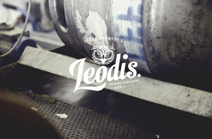 leodis logo #logo #brand #identity #beer