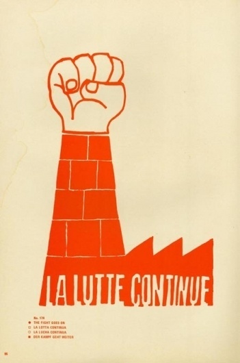 Creative Review - May 1968: A Graphic Uprising #paris #rebellion #popular #workshop #poster #may68 #student