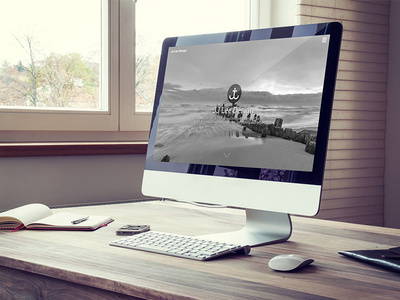 New Portfolio Site #mac #workspace