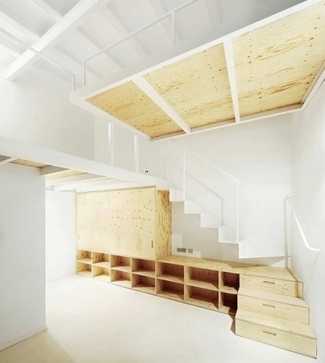 Making A Loft That's Just 366 Square Feet Feel Big | Co.Design #loft #interiors