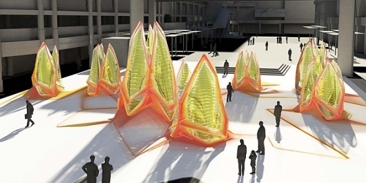 Perth PhotoBioreactor - H-ARD : gabriel a. HUERTA Research & Design #architecture #aliens