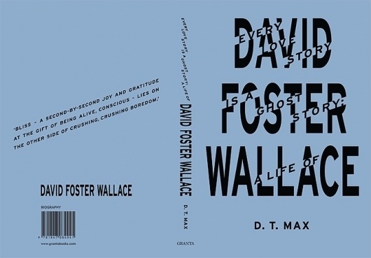 FUEL › GRAPHIC DESIGN › DAVID FOSTER WALLACE #cover #fuel #book #typography