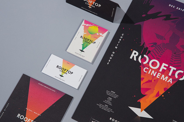 Rooftop Cinema SouthSouthWest #logo #branding