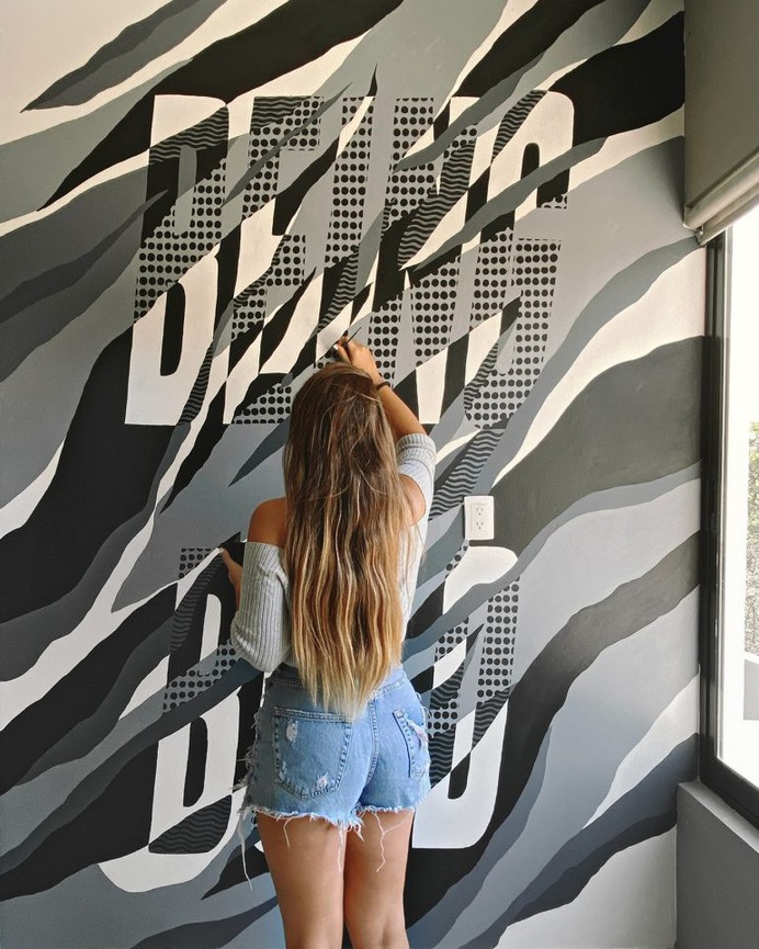 BEING BOLD – MURAL DESIGN