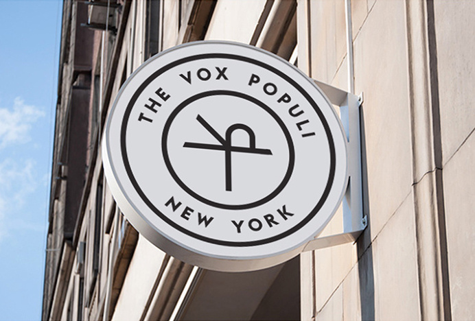 The Vox Populi by Sam Curtis #logo #circle #mark #symbol #sign