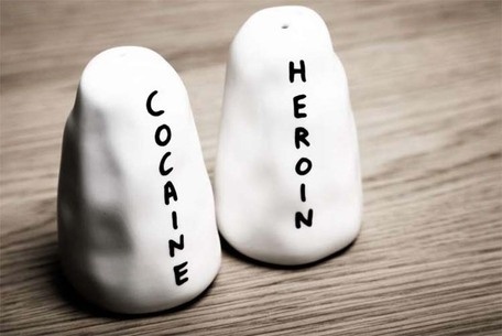 Heroin and Cocaine Salt and Pepper Shakers - David Shrigley- Shop - Third Drawer Down #pepper #down #design #third #and #drawer #shakers #salt