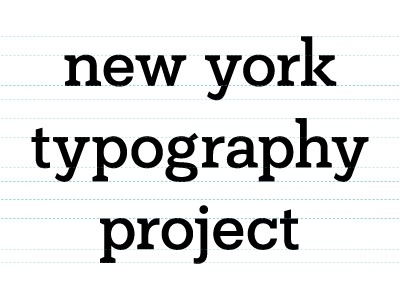 Dribbble - New York Typography Project by Joe Prince #project #typography #york #logo #new