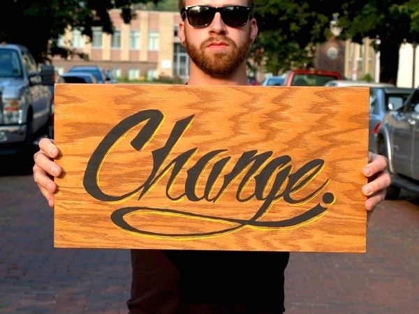 Change #design #graphic #quality #typography