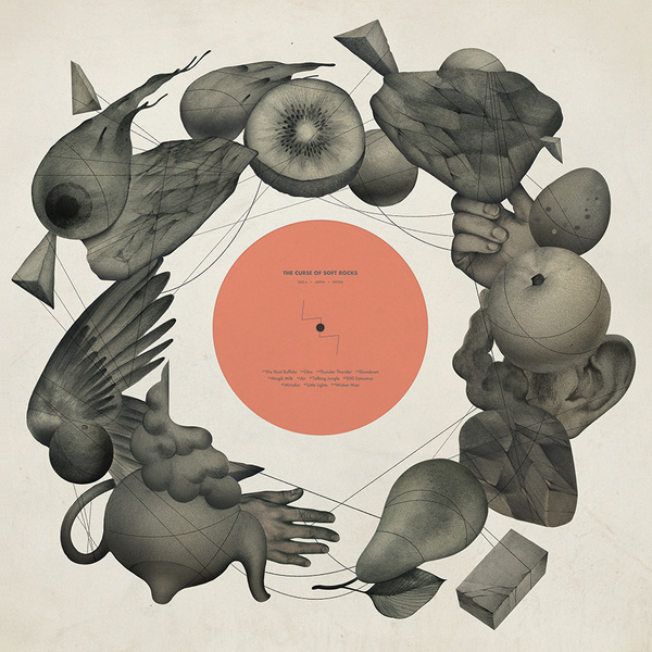 The Curse of Soft Rocks #album #cover #illustration