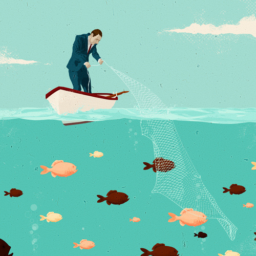 Oliver Winward Illustration on Behance #winward #oliver #illustration #fishing