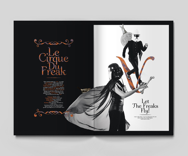 Le Cirque Du Freak #vader #storm #trooper #darth #layout #freak #editorial