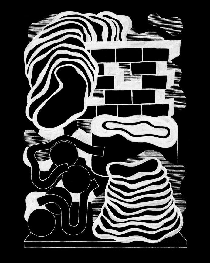 . . . . . #sketchbook #abstract